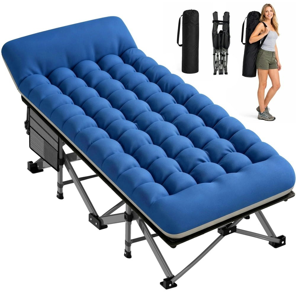 Elfwolf 75 x 28-inch 500-lb Heavy Duty Folding Camping Cot: $62.89 Elfwolf 75 x 28-inch 500-lb Heavy Duty Folding Camping Cot: $62.89