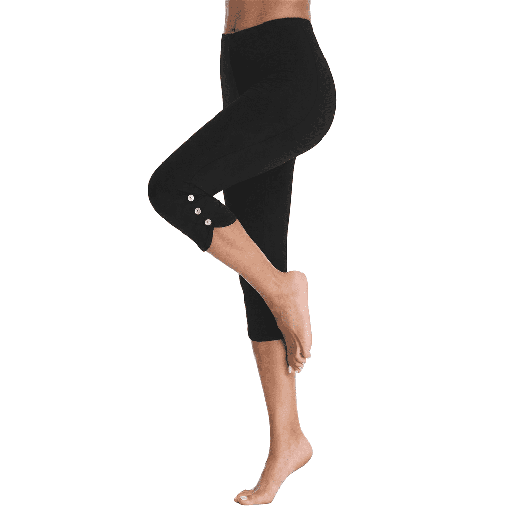 Mldra Women's High-Waisted Capri Yoga Leggings: $13.66 Mldra Women's High-Waisted Capri Yoga Leggings: $13.66