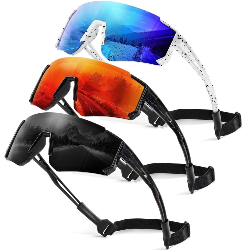Aomaste Kids Polarized Sports Sunglasses 3-Pack: $16.99 Aomaste Kids Polarized Sports Sunglasses 3-Pack: $16.99