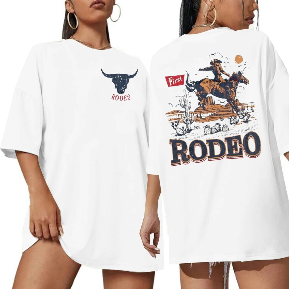 Mousya Women's Cow Skull Graphic T-Shirt: $13.98