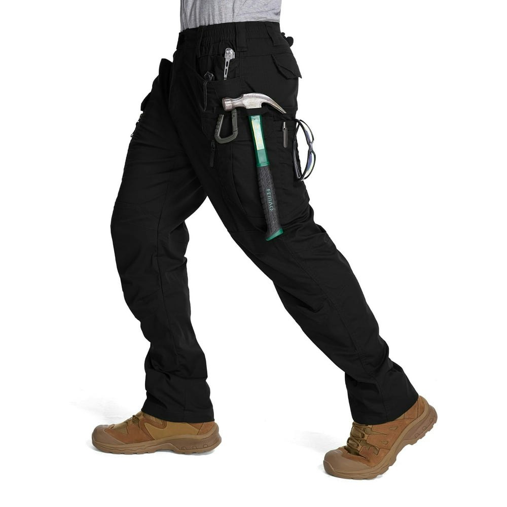 Liyiyiyia Men's Ripstop Water-Resistant Cargo Pants: $35.86 Liyiyiyia Men's Ripstop Water-Resistant Cargo Pants: $35.86