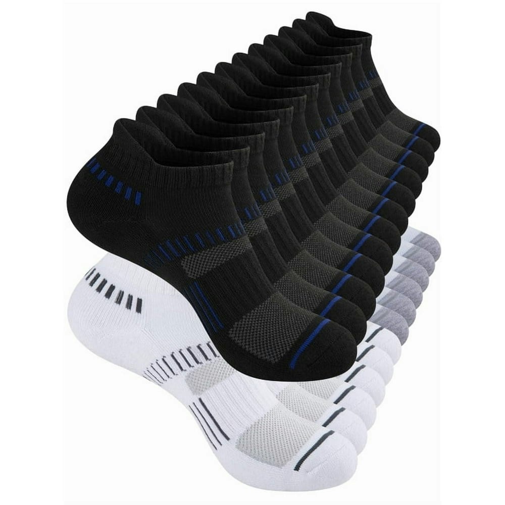 Cooplus Men's Cushioned Ankle Socks 12-Pack: $14.99 Cooplus Men's Cushioned Ankle Socks 12-Pack: $14.99