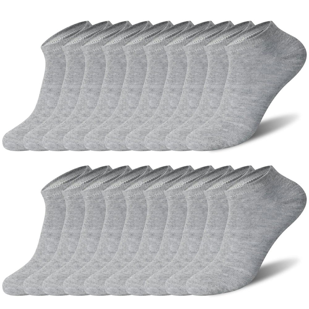 Bocaoying Unisex No-Show Athletic Socks 10-Pack: $8.50 Bocaoying Unisex No-Show Athletic Socks 10-Pack: $8.50
