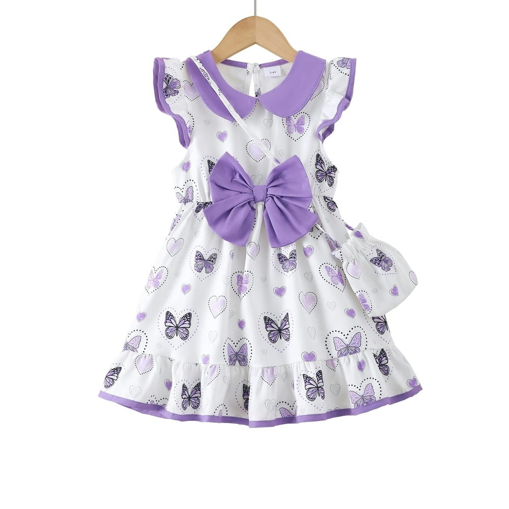 Baby Girls Butterfly Dress with Bag: $12.99 Baby Girls Butterfly Dress with Bag: $12.99
