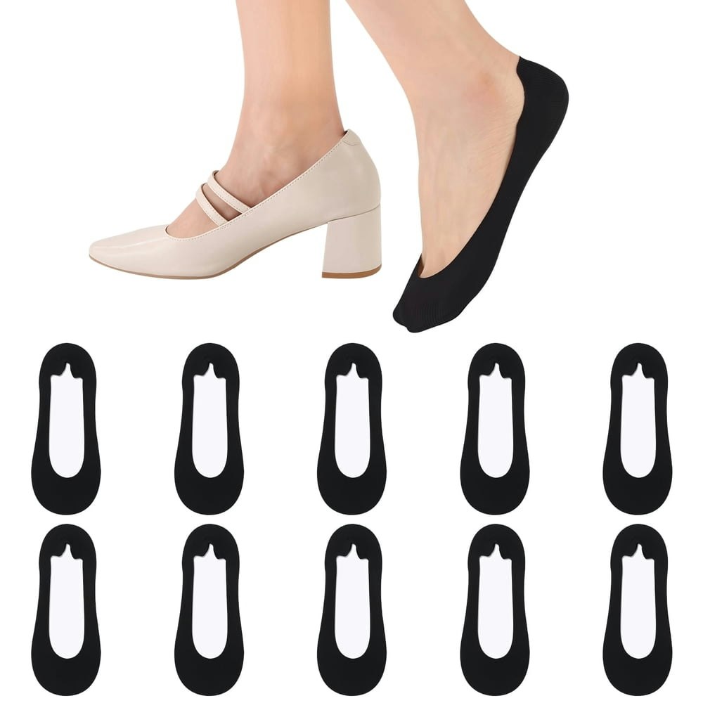 Bocaoying Women's Low-Cut Liner Socks 10-Pack: $10 Bocaoying Women's Low-Cut Liner Socks 10-Pack: $10