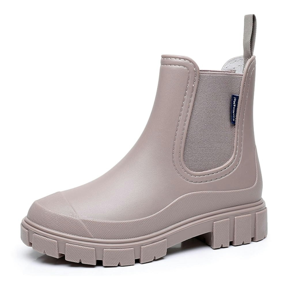 Sogetch Women's Waterproof Ankle Chelsea Rain Boots: $29.99 Sogetch Women's Waterproof Ankle Chelsea Rain Boots: $29.99