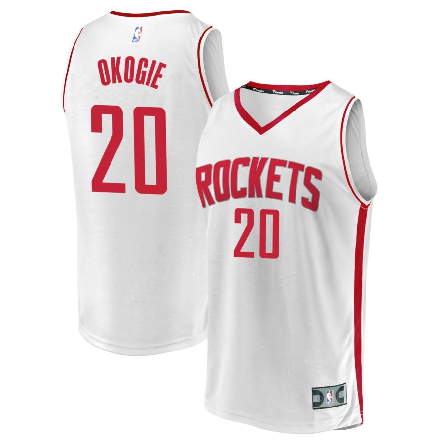 Josh Okogie Youth Houston Rockets Association Edition Replica Jersey: $79.99