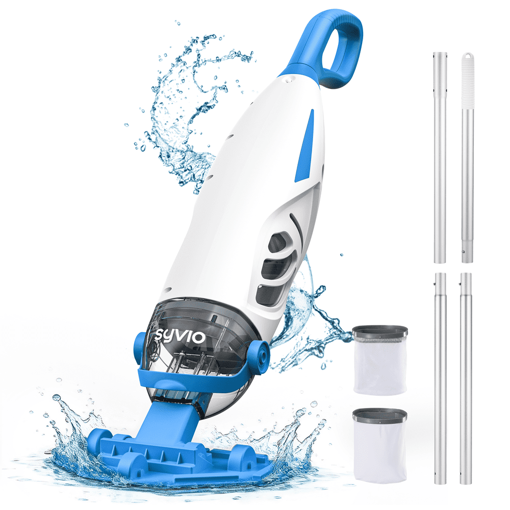 Syvio Cordless Handheld Pool Vacuum Cleaner: $79.99 Syvio Cordless Handheld Pool Vacuum Cleaner: $79.99