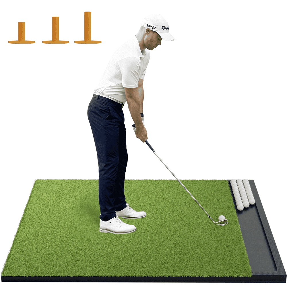 Okesam 5x4-Foot Golf Mat with Ball Tray: $78.99