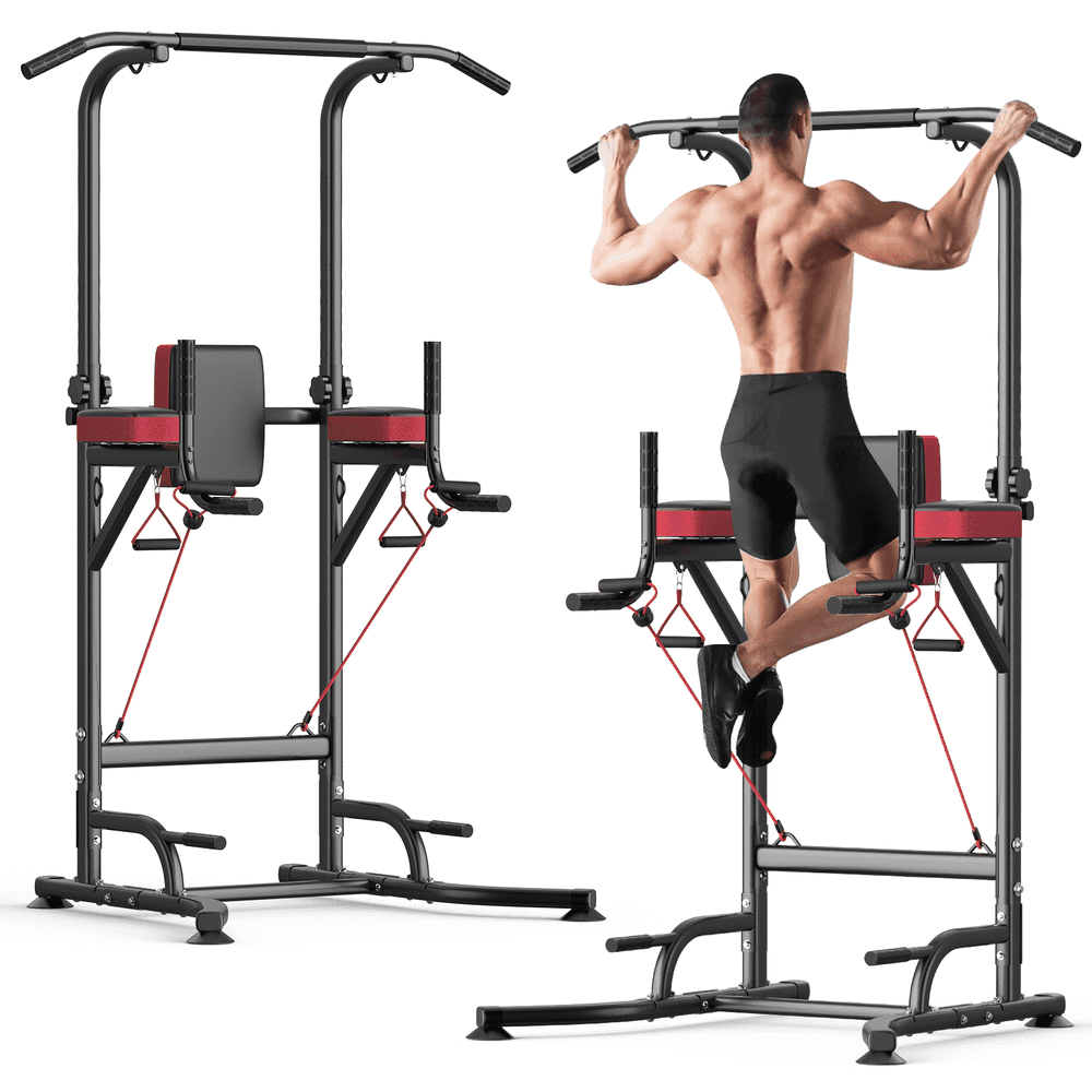 Aquvii 450-Pound Power Tower Dip Station: $99.99