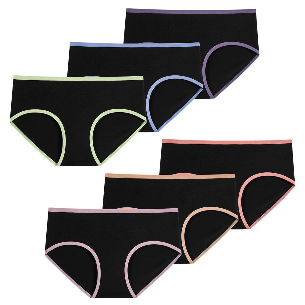 Innersy Girls Cotton Briefs 6-Pack: $19.99 Innersy Girls Cotton Briefs 6-Pack: $19.99