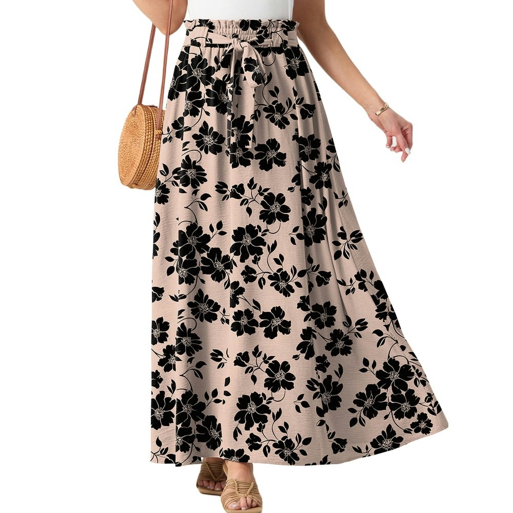 Cueply Women's High-Waist Maxi Skirt: $17.79 Cueply Women's High-Waist Maxi Skirt: $17.79
