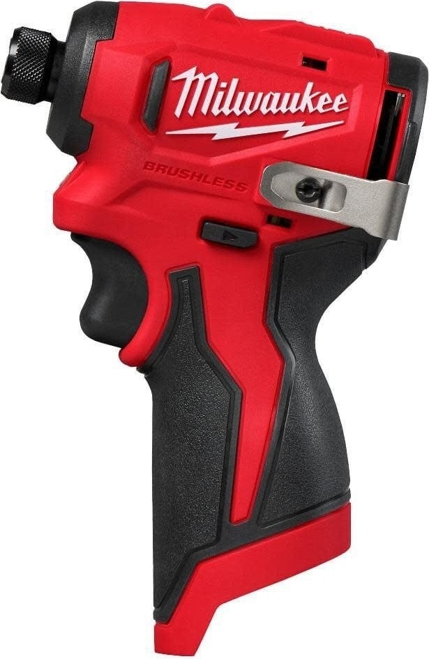 Milwaukee M12 Subcompact Brushless 1/4" Hex Impact Driver: $64