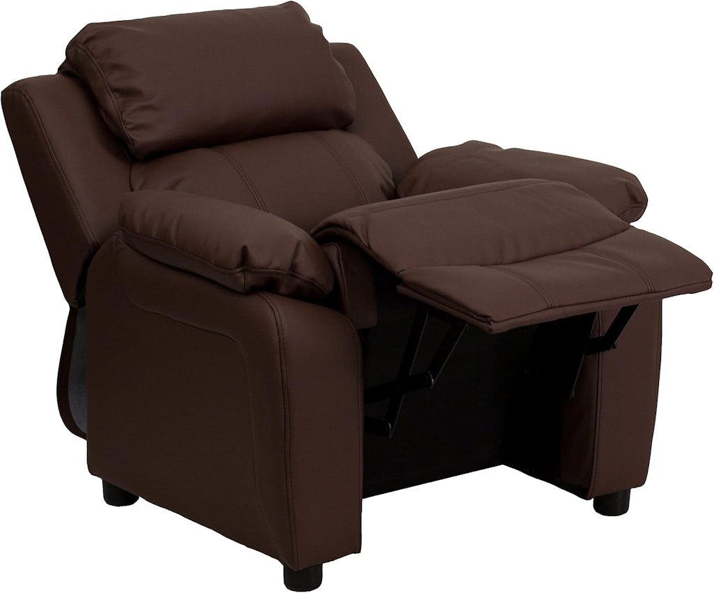 Flash Furniture Kids' Charlie LeatherSoft Recliner Chair: $74