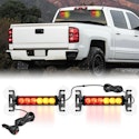 Nilight 12-LED Emergency Strobe Dash Light Bar for $15 + free shipping w/ Prime