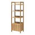 Mainstays 4-Shelf Reeded Bookcase for $65 + free shipping