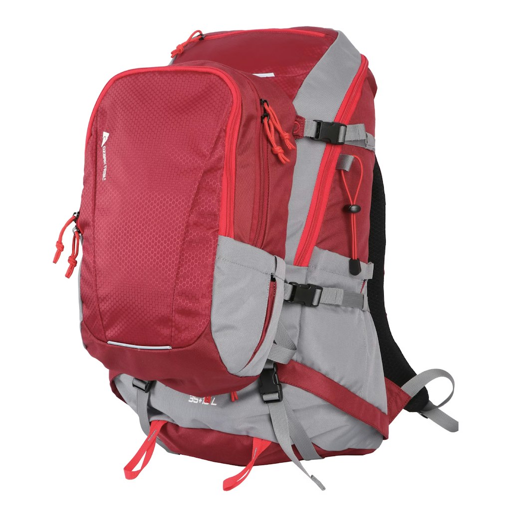 Ozark Trail 35L Hiking Backpack w/ Detachable 15L Daypack: $15