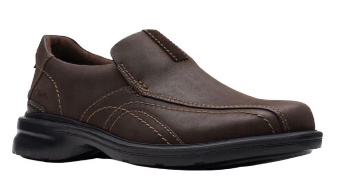 Clarks Men's Gessler Step Leather Loafers: $40