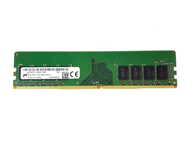Crucial 8GB 1RX8 PC4-2666V Desktop Memory Module: $61.18