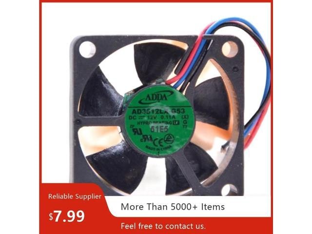 ADDA 35mm 12V 3-Wire CPU Cooling Fan: $25.98