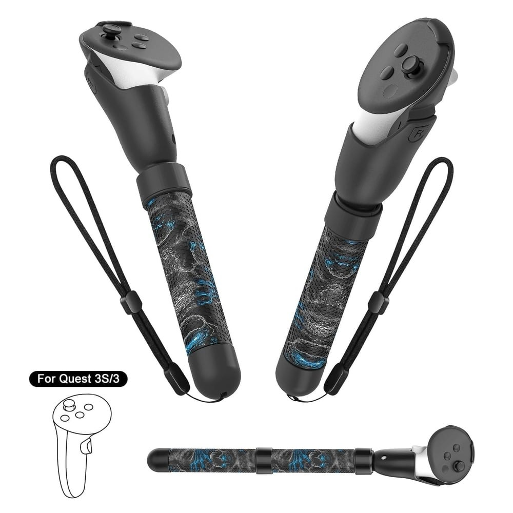 Rechale Controller Handle Extensions for Meta Quest 3 and 3S: $17.99 Rechale Controller Handle Extensions for Meta Quest 3 and 3S: $17.99