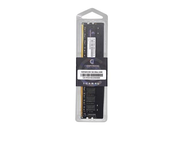 Itempowers 16GB DDR4 3200MHz Desktop Memory UDIMM: $96