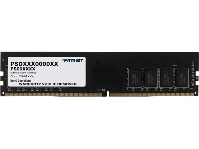 Patriot Signature Line 32GB DDR4 3200 Desktop Memory: $299.99 Patriot Signature Line 32GB DDR4 3200 Desktop Memory: $299.99