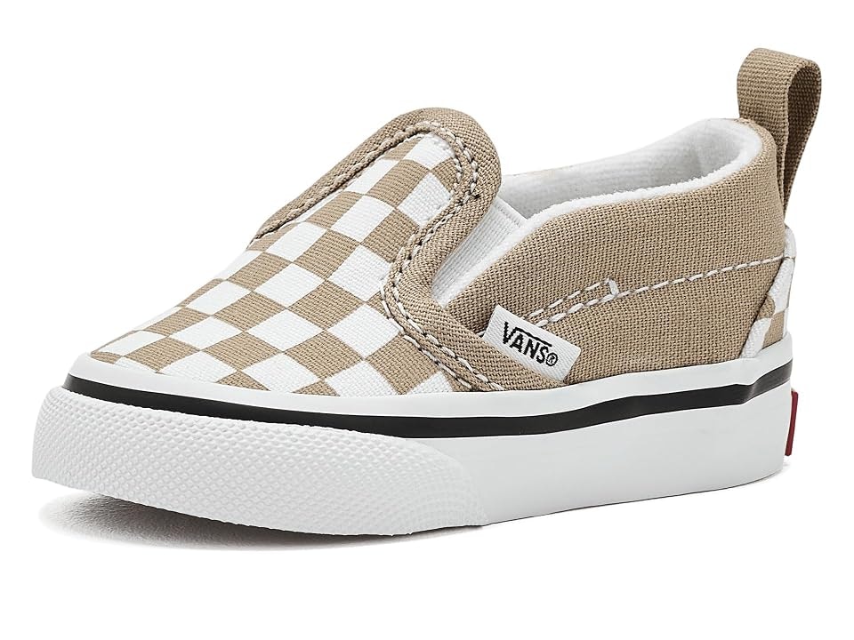 Vans Kids Slip-On V Checkerboard Toddler Shoes: $35 Vans Kids Slip-On V Checkerboard Toddler Shoes: $35