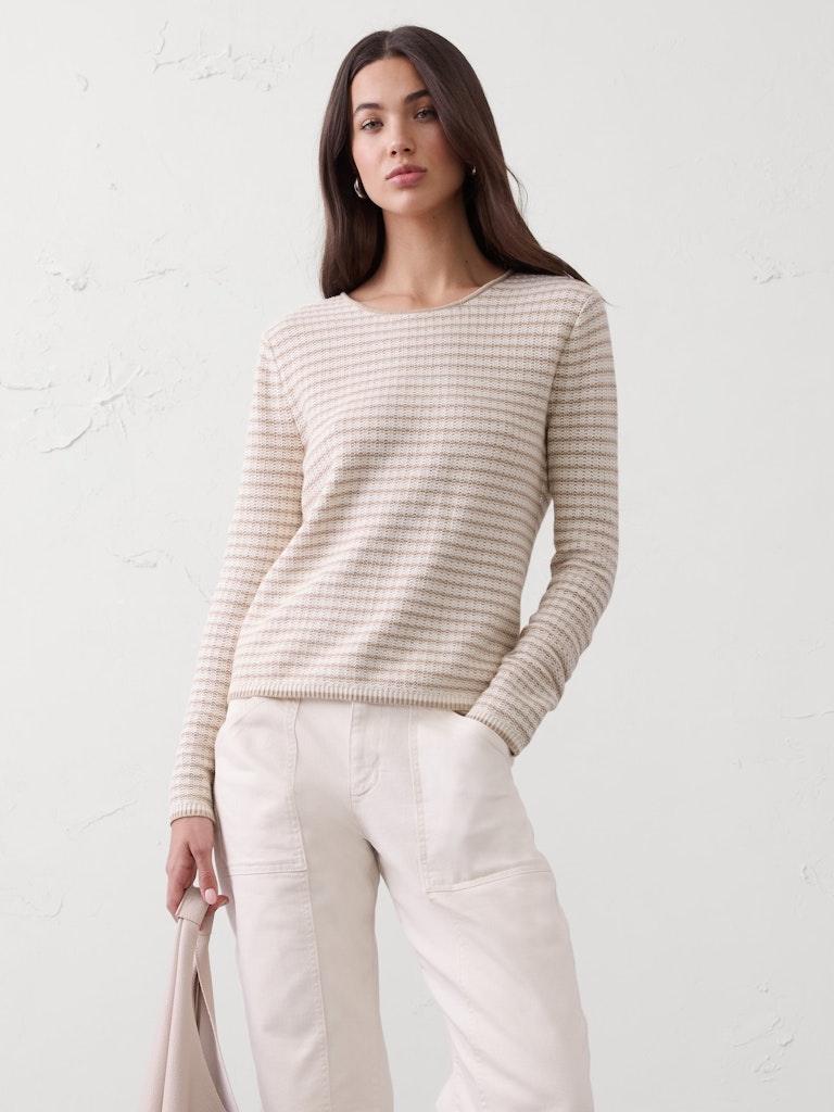 Texture Stitch Tie-Back Sweater: $84.97 Texture Stitch Tie-Back Sweater: $84.97