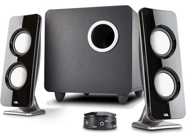 Cyber Acoustics CA-3610 2.1 Multimedia Speaker System: $93.48 Cyber Acoustics CA-3610 2.1 Multimedia Speaker System: $93.48
