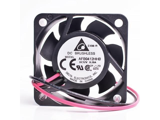 Delta AFB0412HHB 40mm 12V 0.20A 2-Pin Cooling Fan: $15.99 Delta AFB0412HHB 40mm 12V 0.20A 2-Pin Cooling Fan: $15.99