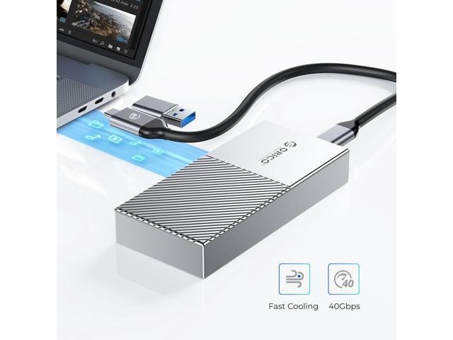 Orico USB4 40Gbps M.2 NVMe SSD Enclosure: $129.99 Orico USB4 40Gbps M.2 NVMe SSD Enclosure: $129.99