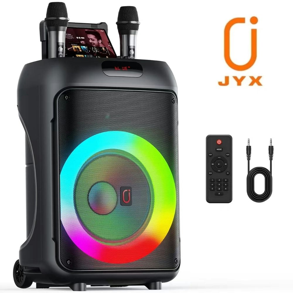JYX 120W Dual 12-Inch Subwoofer Portable Party Speaker: $119.99 JYX 120W Dual 12-Inch Subwoofer Portable Party Speaker: $119.99