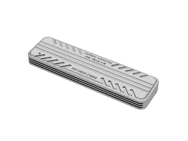 Aluminum M.2 NVMe SSD External Enclosure: $33.25