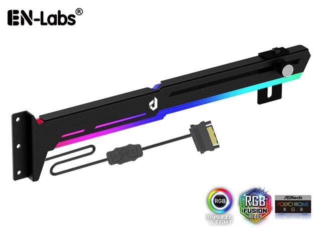 Graphics Card Sag Support Bracket with ARGB Strip: $26.59 Graphics Card Sag Support Bracket with ARGB Strip: $26.59