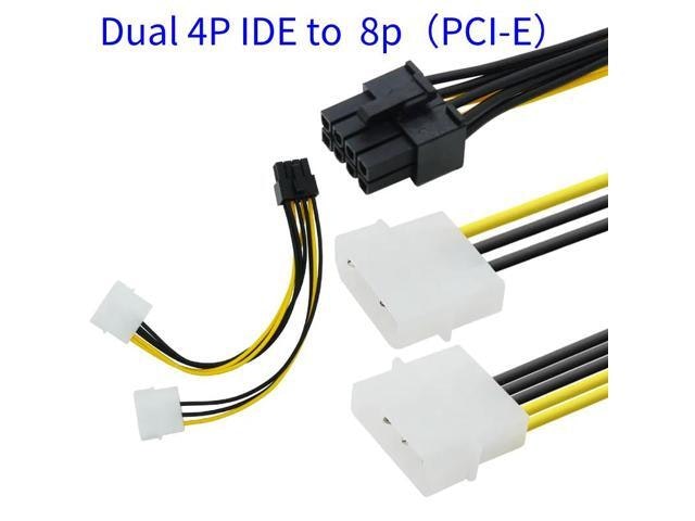 15-Pin SATA to 6-Pin PCIe Adapter Cable: $14.75 15-Pin SATA to 6-Pin PCIe Adapter Cable: $14.75