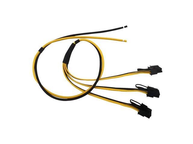 1-to-3 8-Pin to Triple 6+2-Pin GPU Power Supply Cable: $24.98 1-to-3 8-Pin to Triple 6+2-Pin GPU Power Supply Cable: $24.98