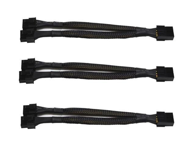 8-Pin Female to Dual 8-Pin Male PCIe Graphics Card Power Splitter Cable: $29.99 8-Pin Female to Dual 8-Pin Male PCIe Graphics Card Power Splitter Cable: $29.99