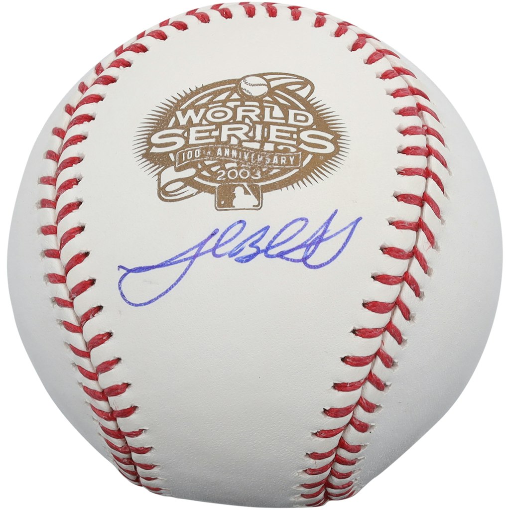 Josh Beckett Autographed 2003 World Series Logo Baseball: $181.99 Josh Beckett Autographed 2003 World Series Logo Baseball: $181.99
