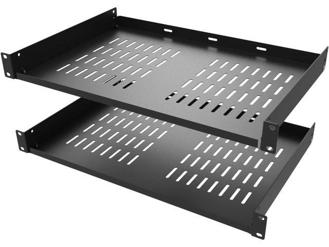 1U Universal Vented Rack Shelf 2-Pack: $83.14 1U Universal Vented Rack Shelf 2-Pack: $83.14