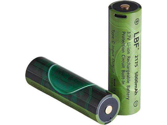 LBF 5,000mAh 21700 Type-C Rechargeable Battery: $57.89