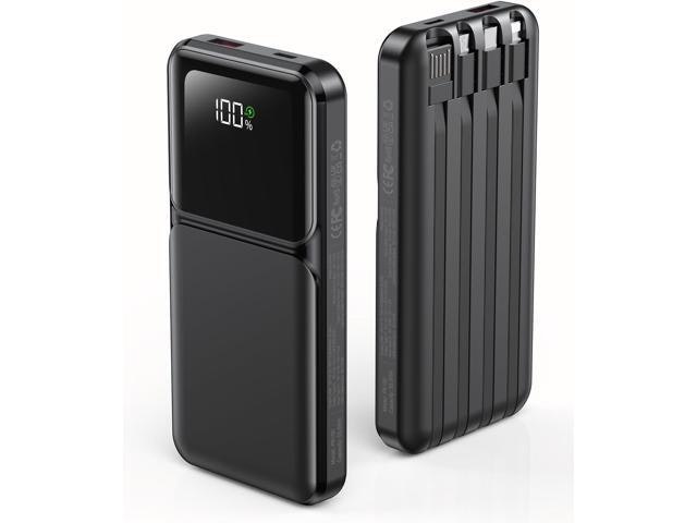 10,000mAh 22.5W Portable Charger with Built-in Cable: $39.10 10,000mAh 22.5W Portable Charger with Built-in Cable: $39.10