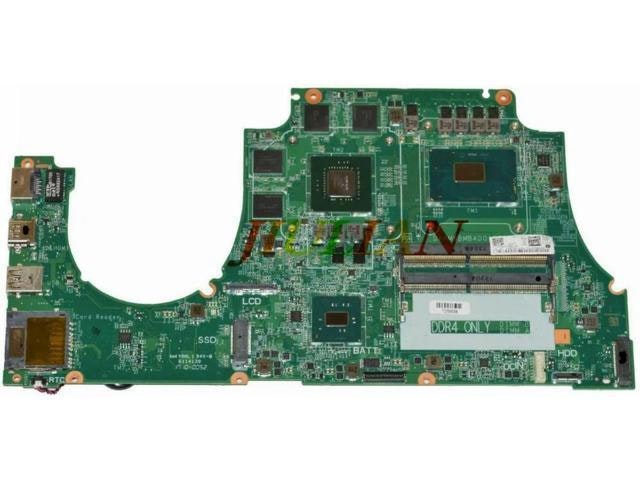 Dell Inspiron 15 5577 Motherboard with i7-7700HQ CPU: $450.26