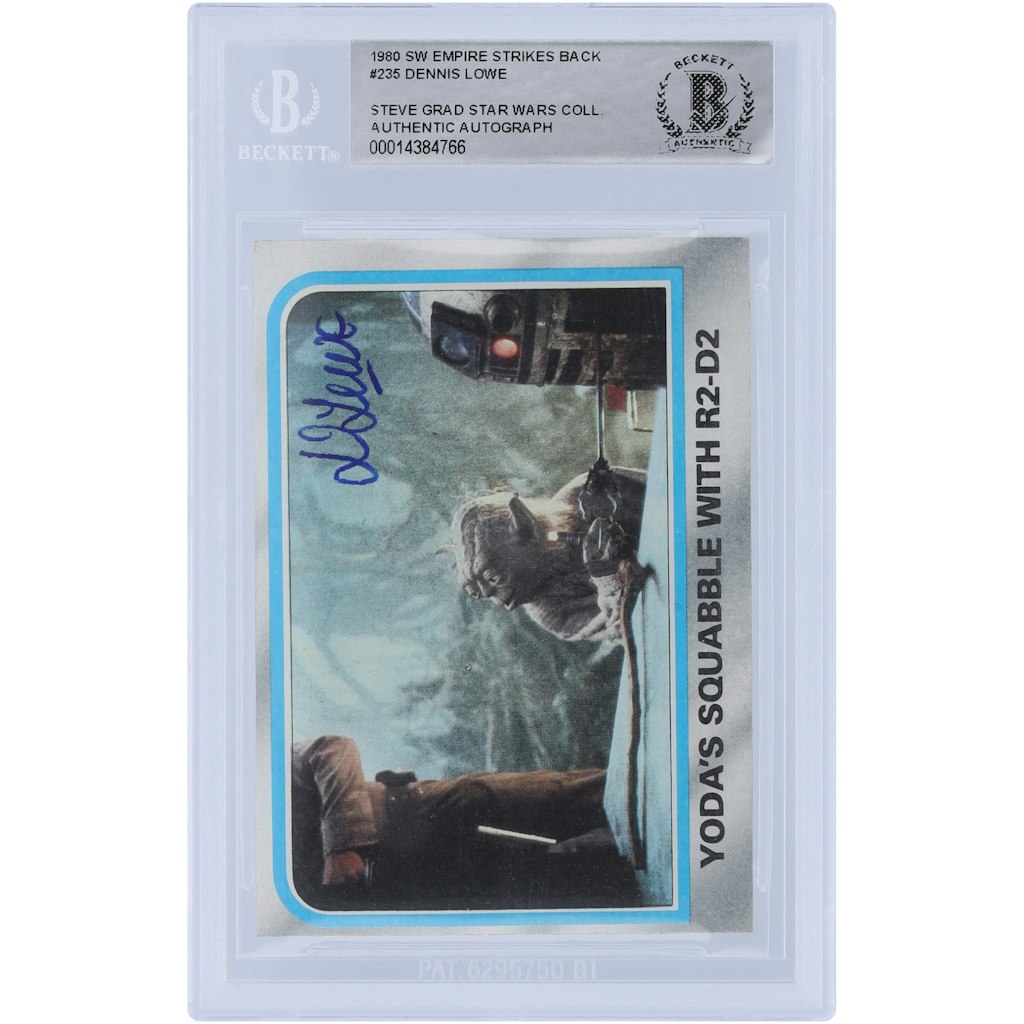 Dennis Lowe Autographed 1980 Topps The Empire Strikes Back #235 Card: $69.99 Dennis Lowe Autographed 1980 Topps The Empire Strikes Back #235 Card: $69.99