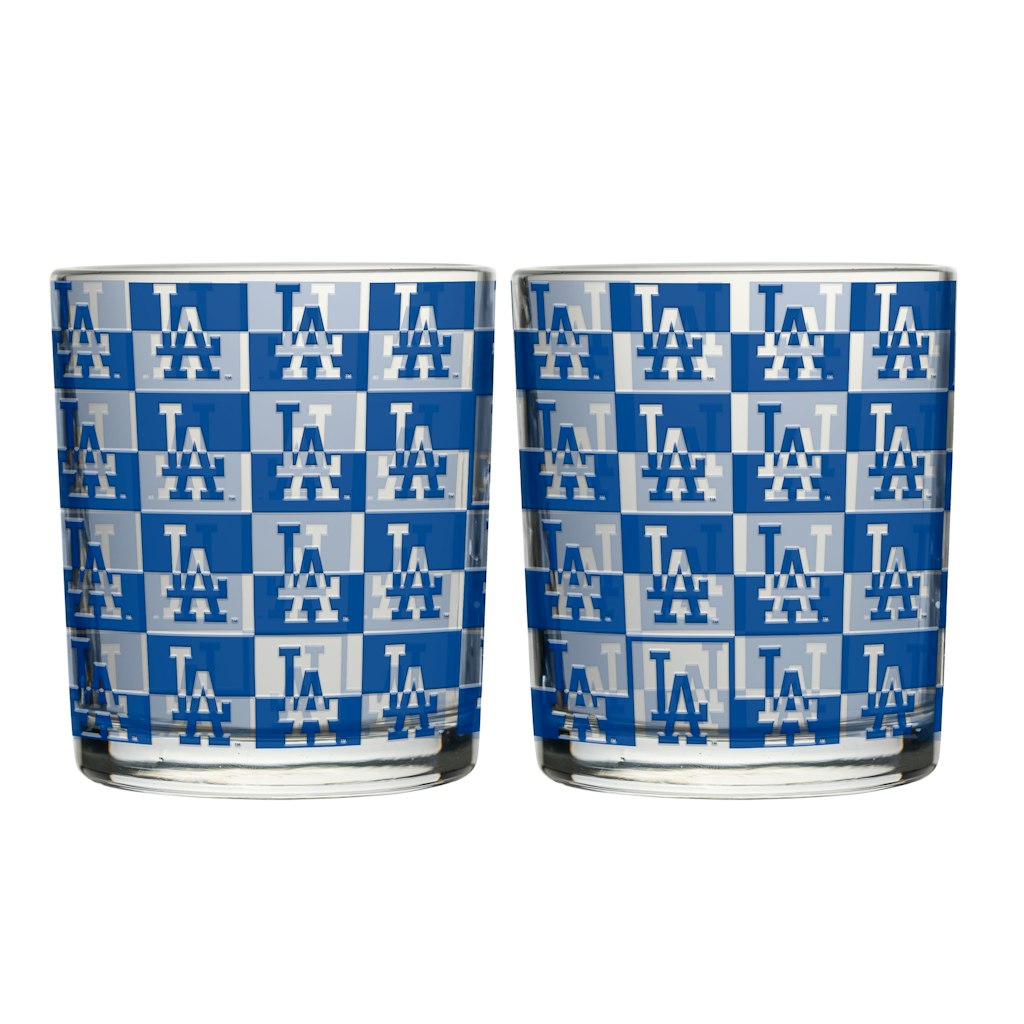 Los Angeles Dodgers 12-oz. Rocks Glass 2-Pack: $23.99