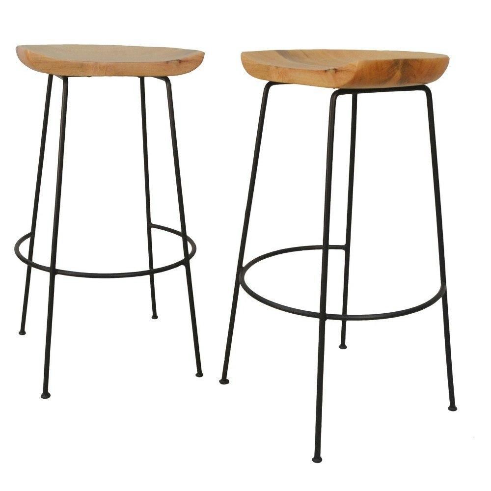 Carolina Living 30.5-Inch Bryson Barstool 2-Pack: $329.99
