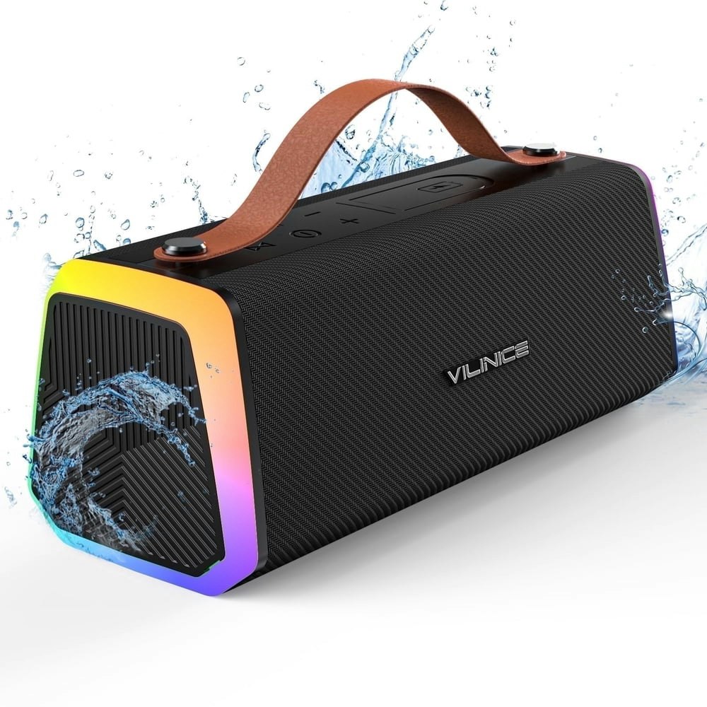 Vilinice 20W Waterproof Portable Bluetooth Speaker: $49.99 Vilinice 20W Waterproof Portable Bluetooth Speaker: $49.99