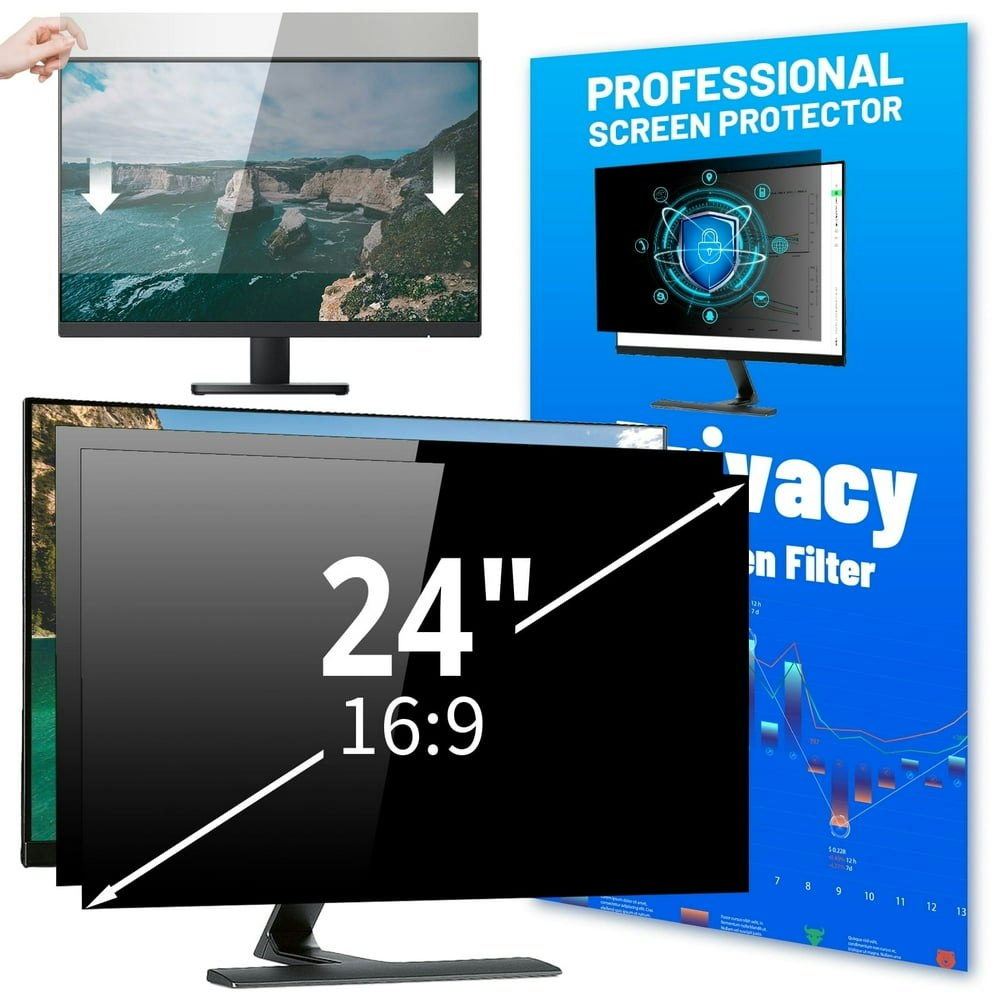 24-inch Widescreen Monitor Privacy Screen Filter: $18.89 24-inch Widescreen Monitor Privacy Screen Filter: $18.89