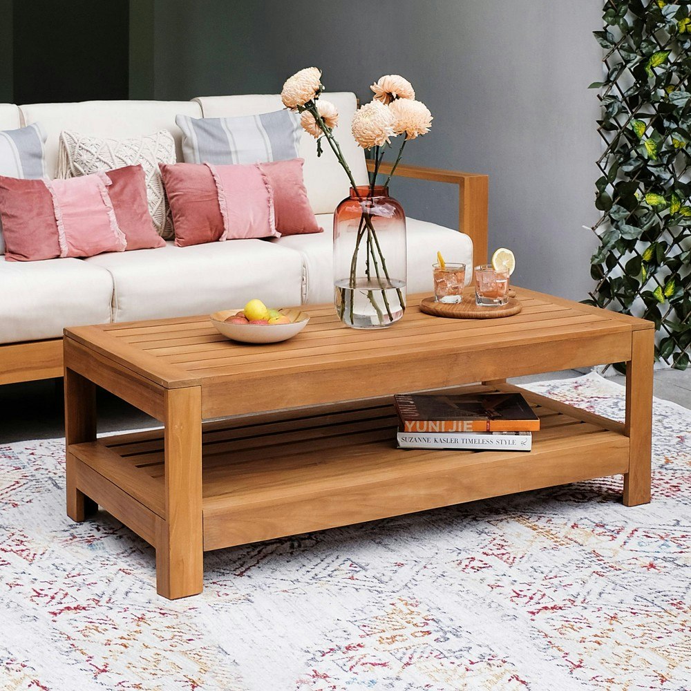 Sonoma Lane Portland Teak Outdoor Coffee Table: $552.99 Sonoma Lane Portland Teak Outdoor Coffee Table: $552.99