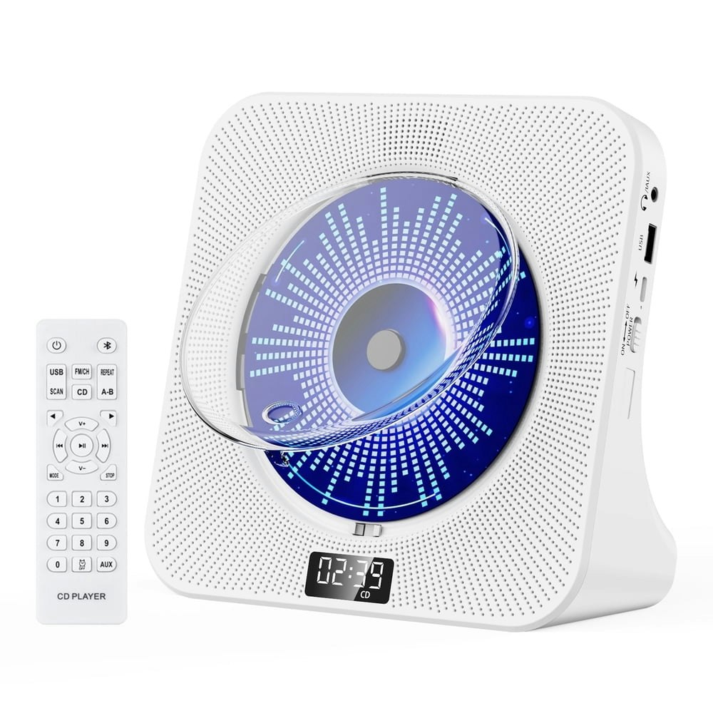 Gueray Portable Bluetooth CD Player: $35.29